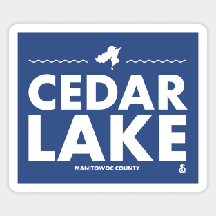 Manitowoc County, Wisconsin - Cedar Lake Magnet